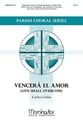 Vencera el Amor SATB choral sheet music cover